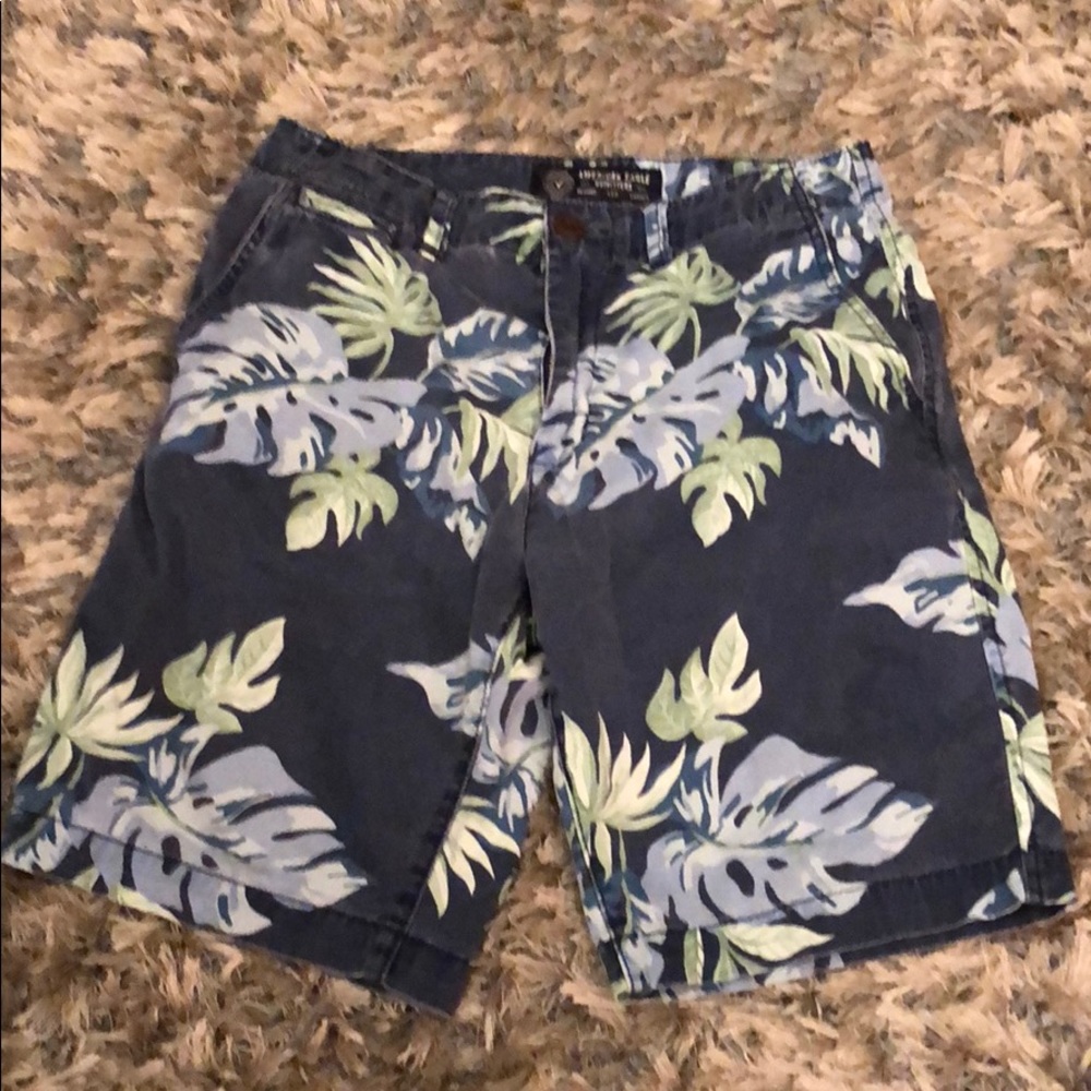 Floral print shorts